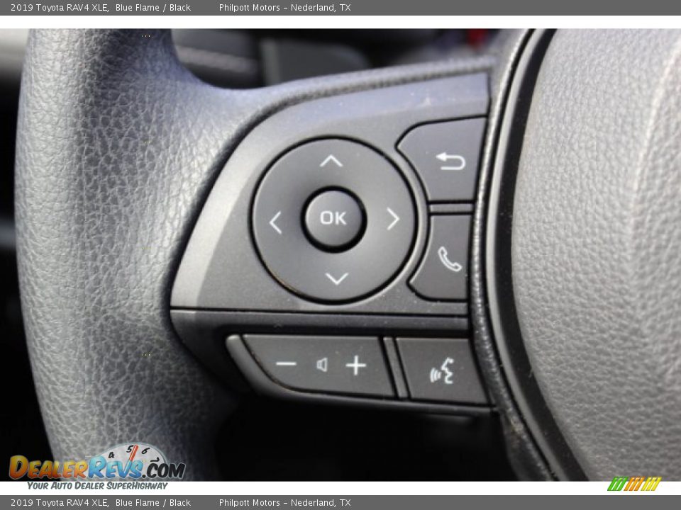 2019 Toyota RAV4 XLE Blue Flame / Black Photo #18