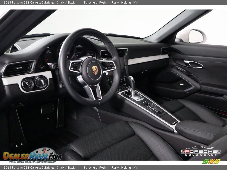 2018 Porsche 911 Carrera Cabriolet Chalk / Black Photo #15