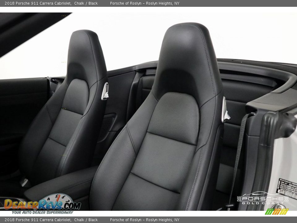 2018 Porsche 911 Carrera Cabriolet Chalk / Black Photo #20