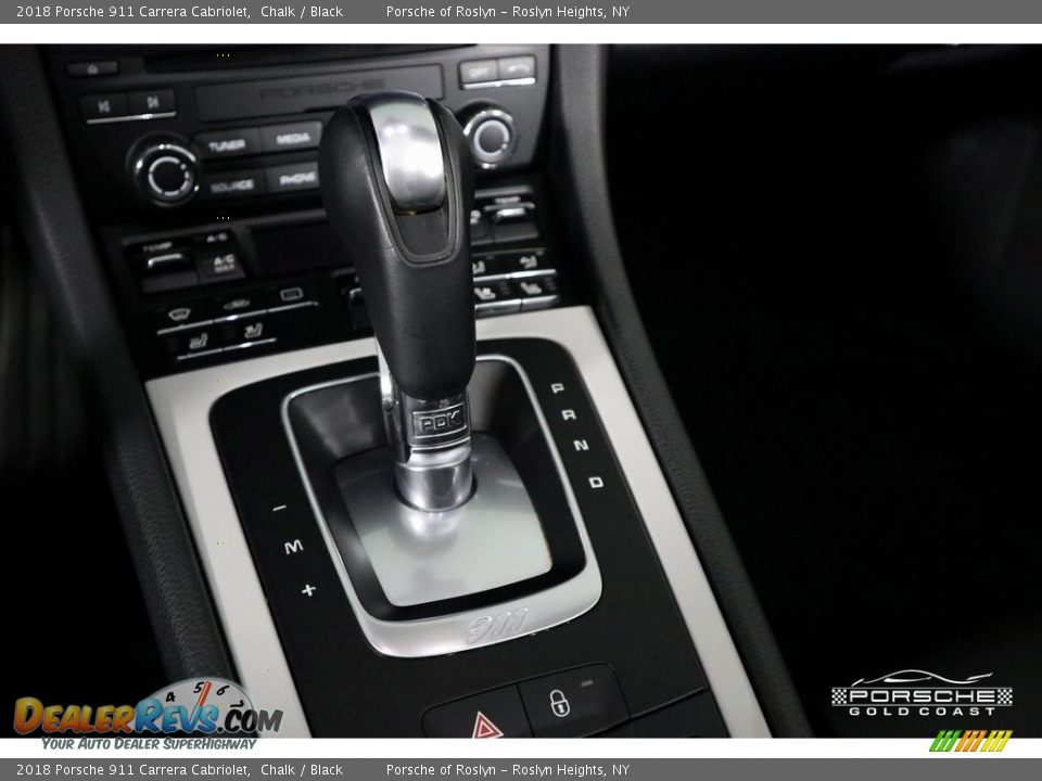 2018 Porsche 911 Carrera Cabriolet Chalk / Black Photo #22