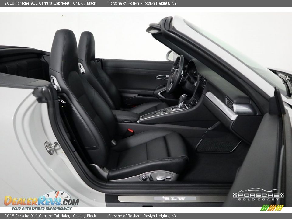 2018 Porsche 911 Carrera Cabriolet Chalk / Black Photo #24
