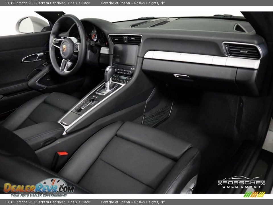 2018 Porsche 911 Carrera Cabriolet Chalk / Black Photo #25