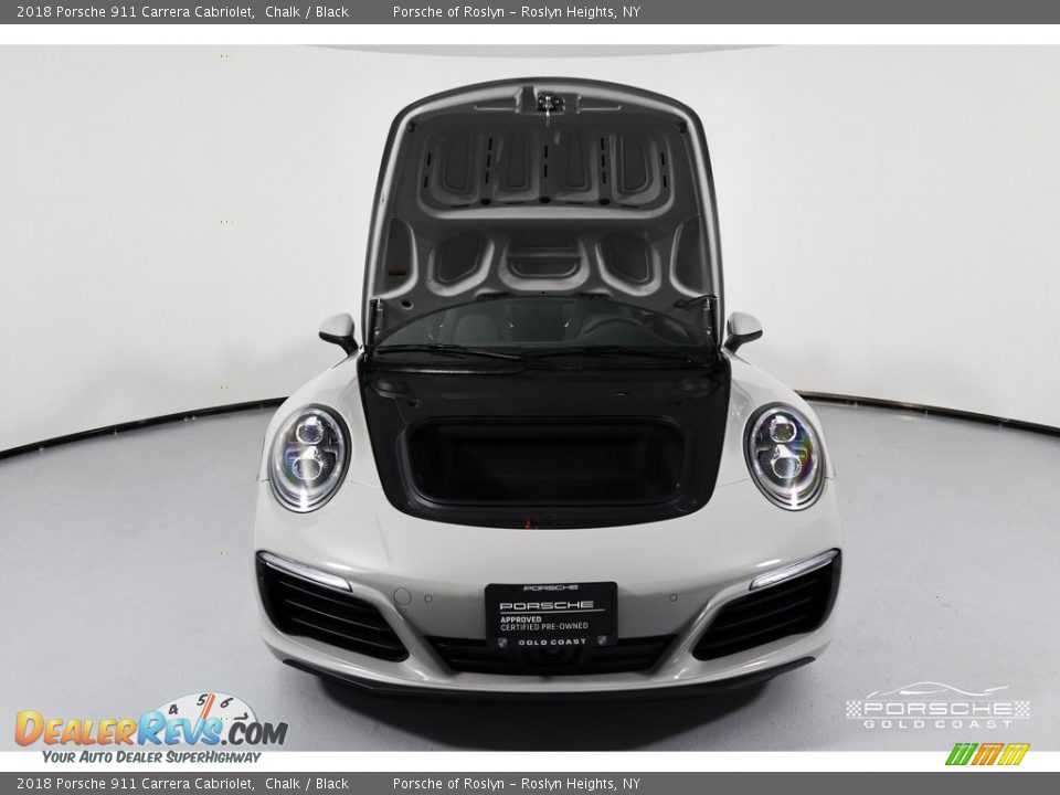 2018 Porsche 911 Carrera Cabriolet Chalk / Black Photo #28