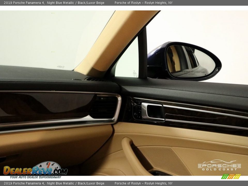 2019 Porsche Panamera 4 Night Blue Metallic / Black/Luxor Beige Photo #18