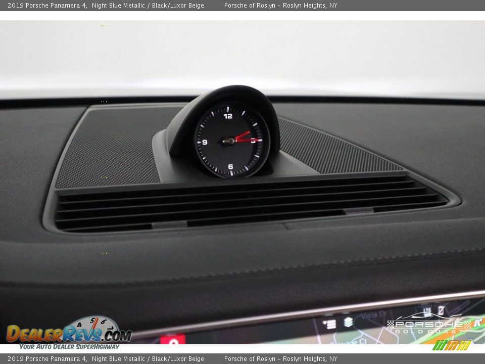 2019 Porsche Panamera 4 Night Blue Metallic / Black/Luxor Beige Photo #20
