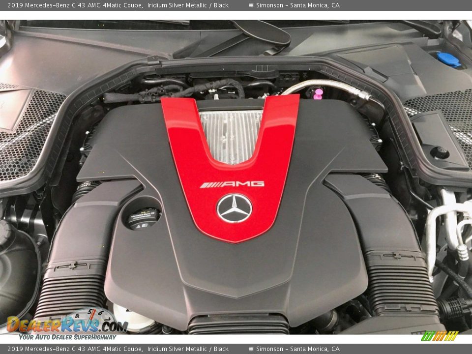 2019 Mercedes-Benz C 43 AMG 4Matic Coupe 3.0 Liter AMG biturbo DOHC 24-Valve VVT V6 Engine Photo #8