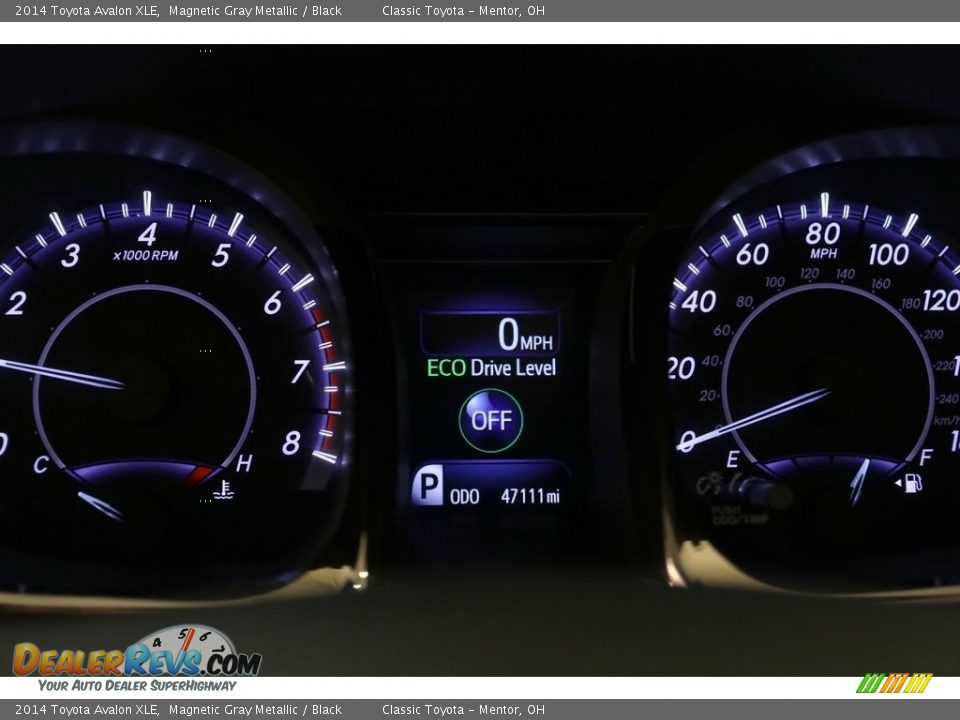 2014 Toyota Avalon XLE Magnetic Gray Metallic / Black Photo #7