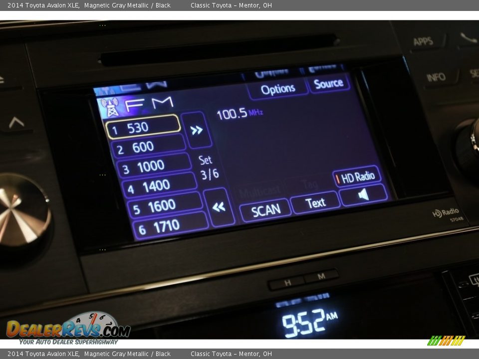 2014 Toyota Avalon XLE Magnetic Gray Metallic / Black Photo #10