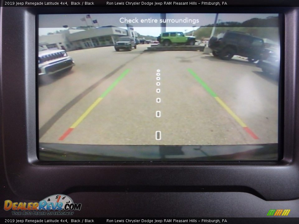 2019 Jeep Renegade Latitude 4x4 Black / Black Photo #16