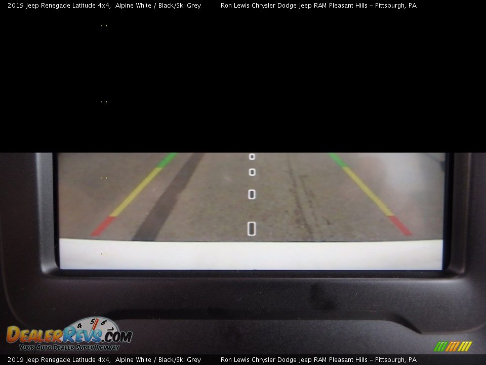 2019 Jeep Renegade Latitude 4x4 Alpine White / Black/Ski Grey Photo #16