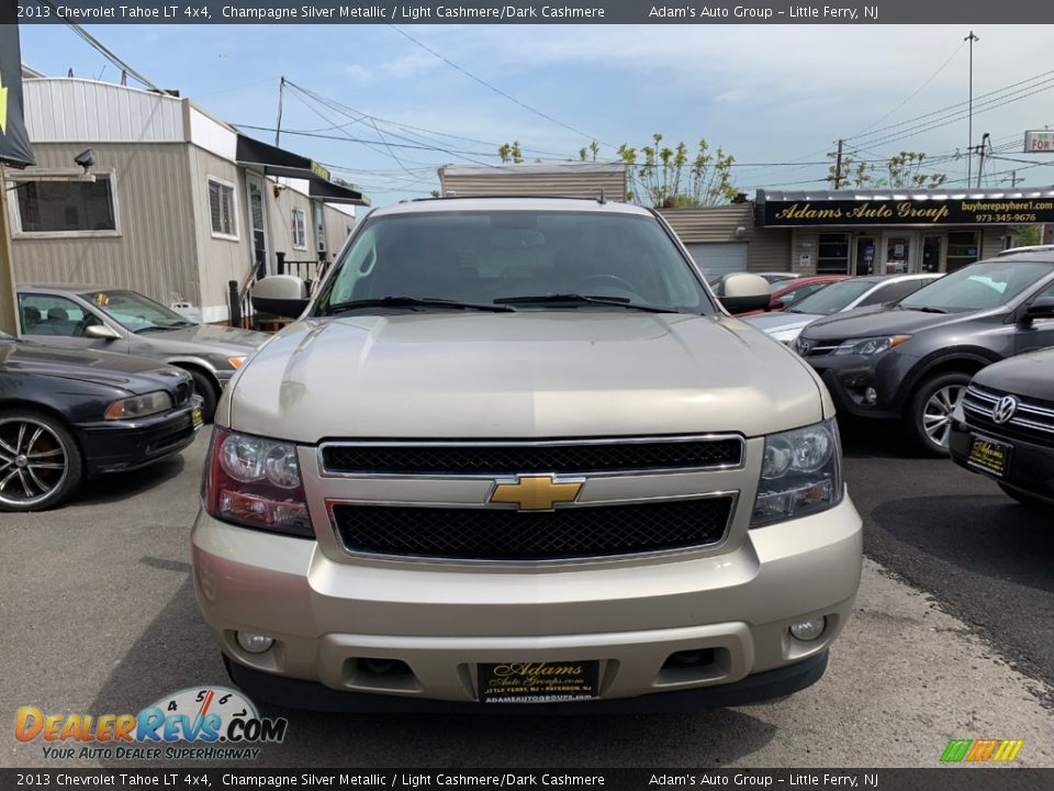 2013 Chevrolet Tahoe LT 4x4 Champagne Silver Metallic / Light Cashmere/Dark Cashmere Photo #2