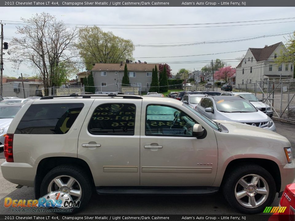 2013 Chevrolet Tahoe LT 4x4 Champagne Silver Metallic / Light Cashmere/Dark Cashmere Photo #4