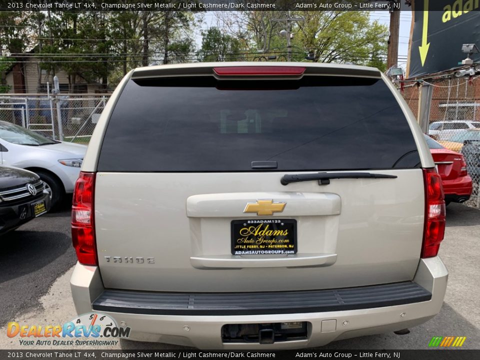 2013 Chevrolet Tahoe LT 4x4 Champagne Silver Metallic / Light Cashmere/Dark Cashmere Photo #6