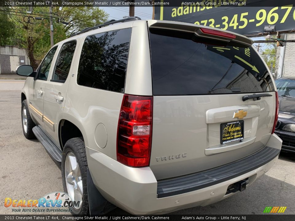 2013 Chevrolet Tahoe LT 4x4 Champagne Silver Metallic / Light Cashmere/Dark Cashmere Photo #7