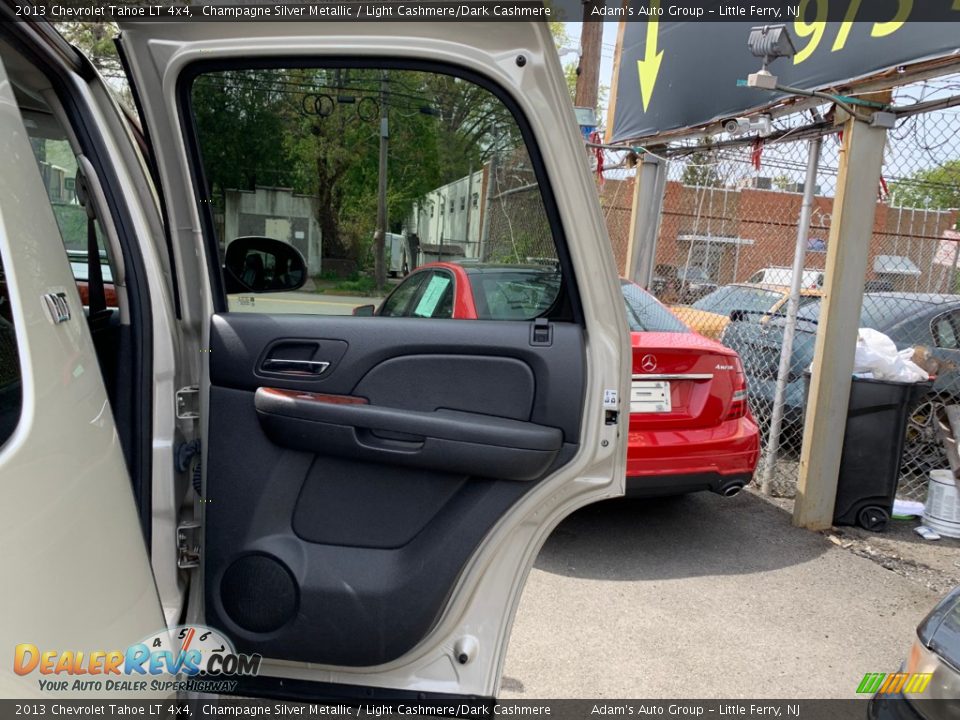 2013 Chevrolet Tahoe LT 4x4 Champagne Silver Metallic / Light Cashmere/Dark Cashmere Photo #27