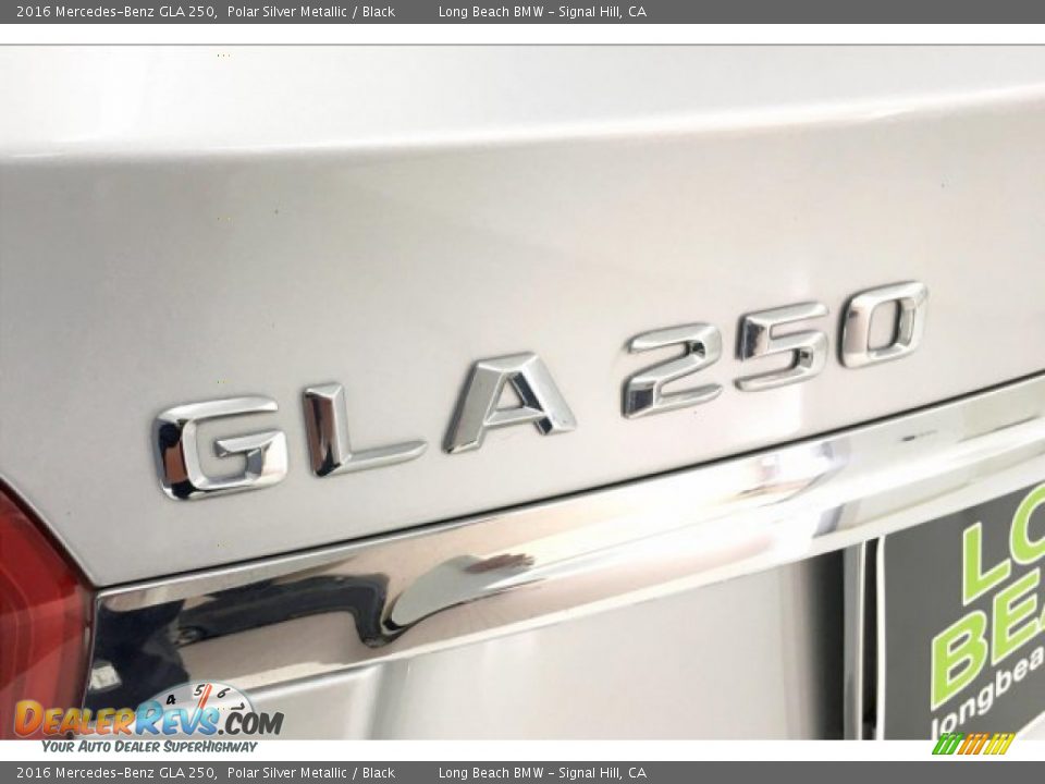 2016 Mercedes-Benz GLA 250 Polar Silver Metallic / Black Photo #7