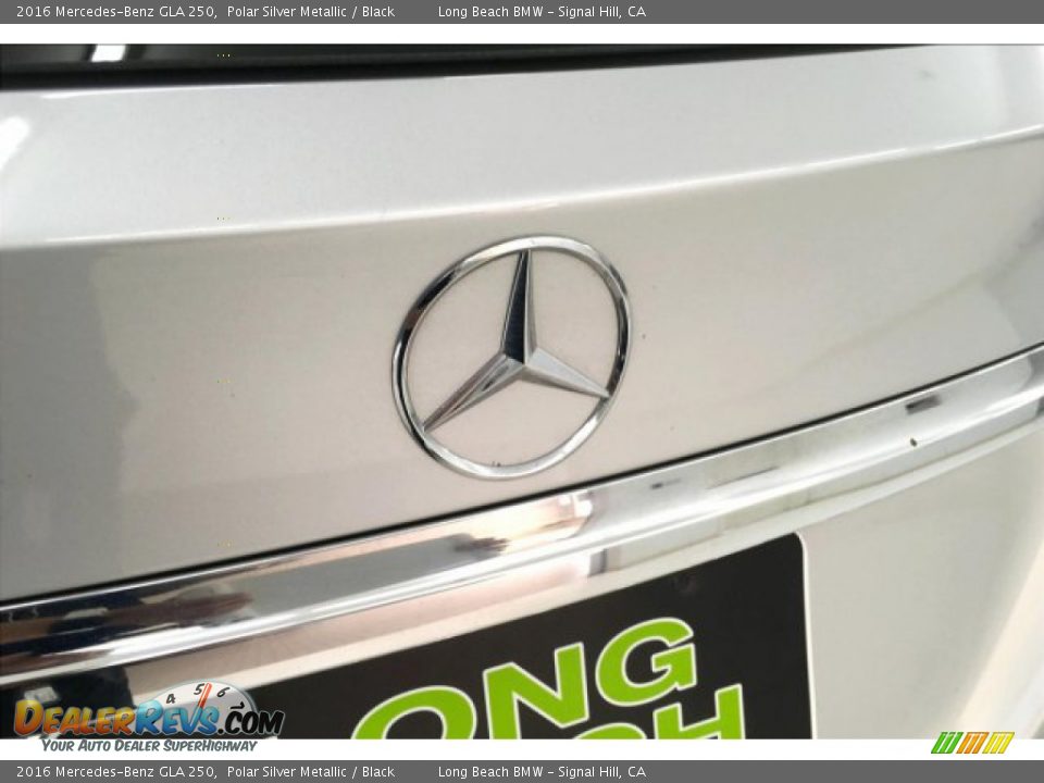 2016 Mercedes-Benz GLA 250 Polar Silver Metallic / Black Photo #23