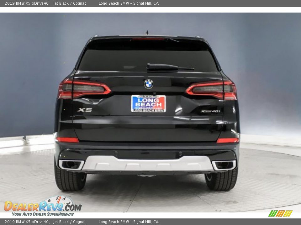 2019 BMW X5 xDrive40i Jet Black / Cognac Photo #3
