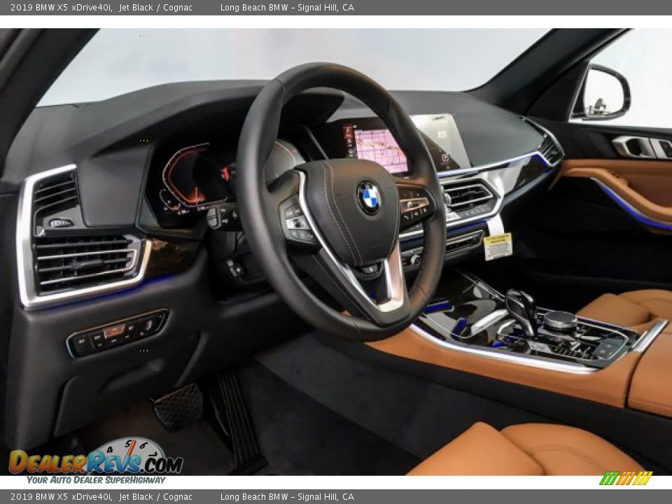 2019 BMW X5 xDrive40i Jet Black / Cognac Photo #4