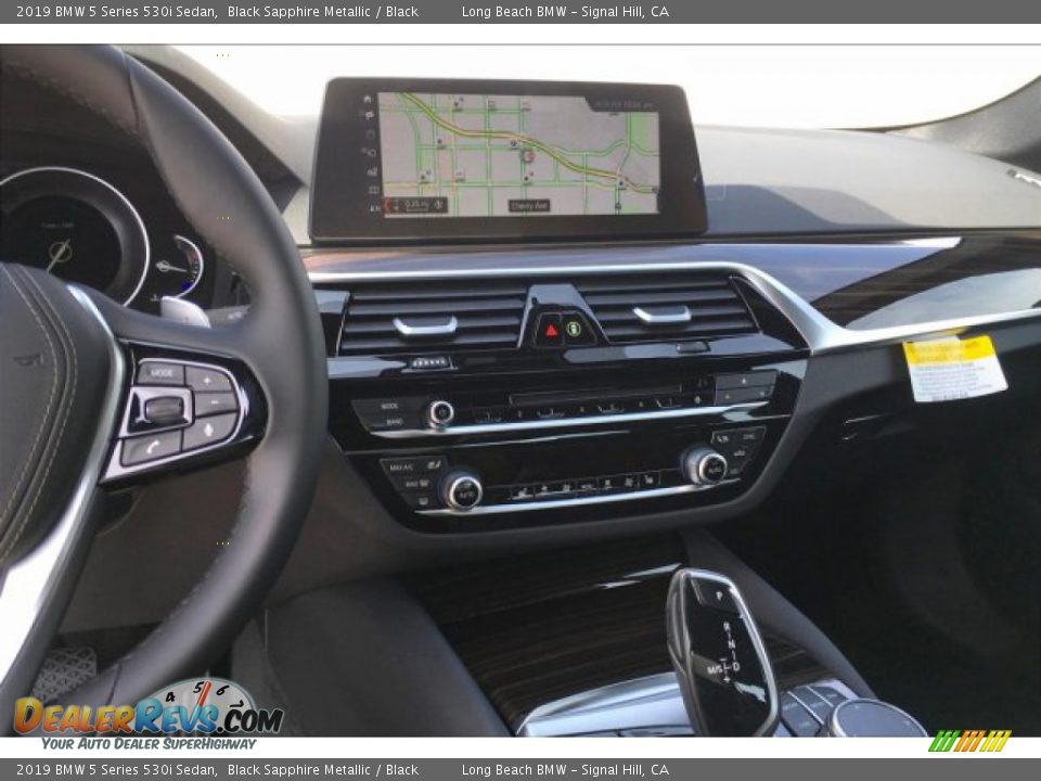 2019 BMW 5 Series 530i Sedan Black Sapphire Metallic / Black Photo #5
