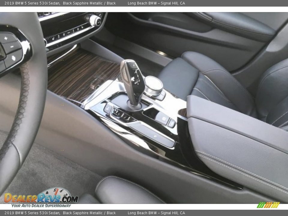 2019 BMW 5 Series 530i Sedan Black Sapphire Metallic / Black Photo #7