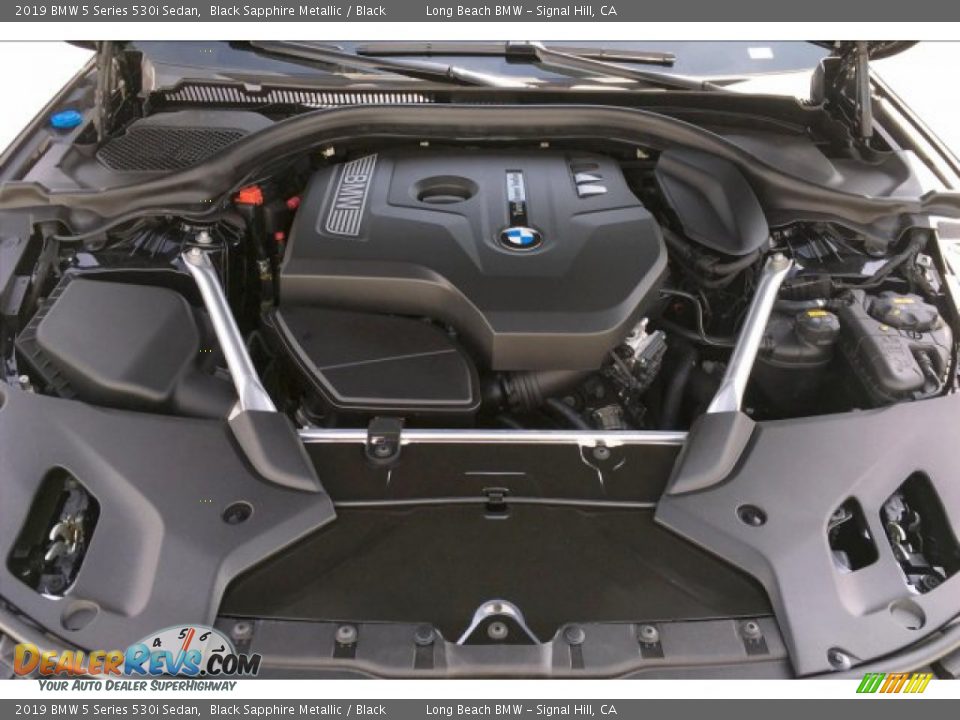 2019 BMW 5 Series 530i Sedan Black Sapphire Metallic / Black Photo #9