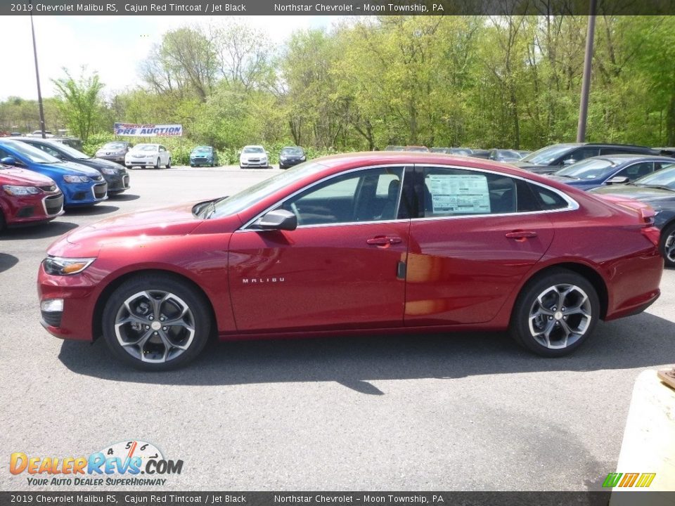 2019 Chevrolet Malibu RS Cajun Red Tintcoat / Jet Black Photo #2