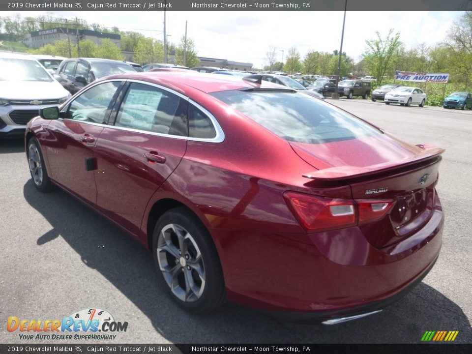 2019 Chevrolet Malibu RS Cajun Red Tintcoat / Jet Black Photo #3