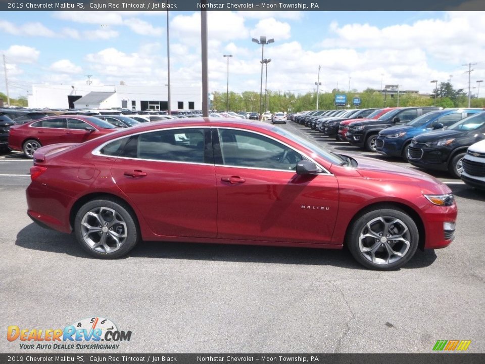 2019 Chevrolet Malibu RS Cajun Red Tintcoat / Jet Black Photo #6