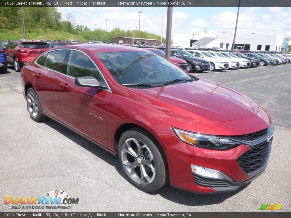 2019 Chevrolet Malibu RS Cajun Red Tintcoat / Jet Black Photo #7