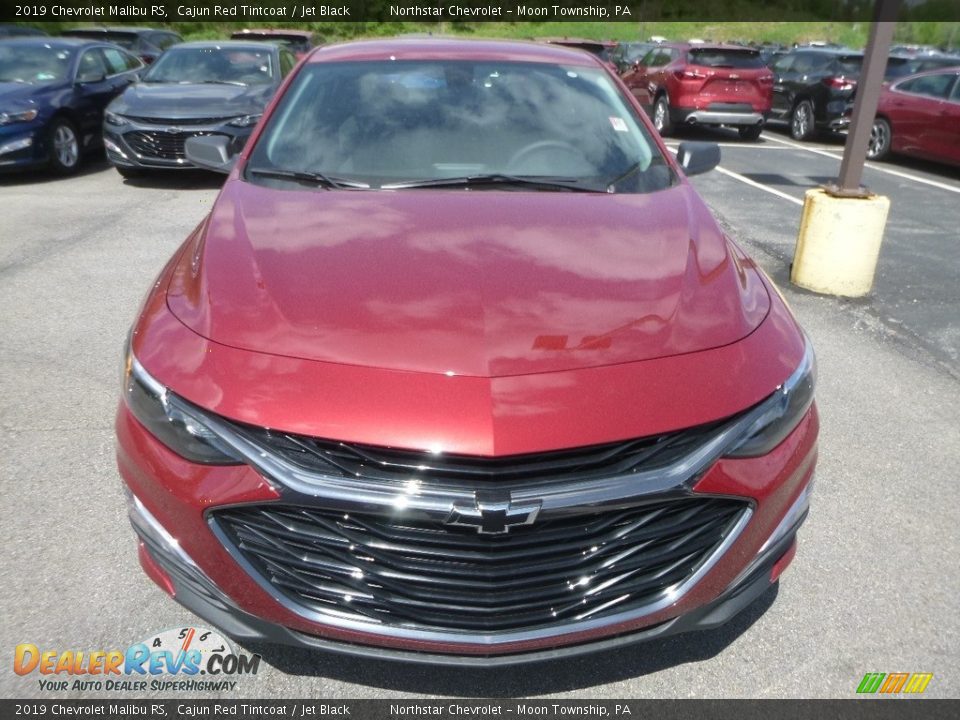 2019 Chevrolet Malibu RS Cajun Red Tintcoat / Jet Black Photo #8