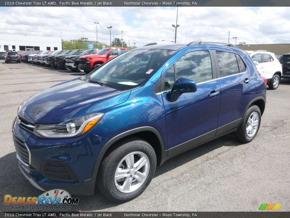 2019 Chevrolet Trax LT AWD Pacific Blue Metallic / Jet Black Photo #1