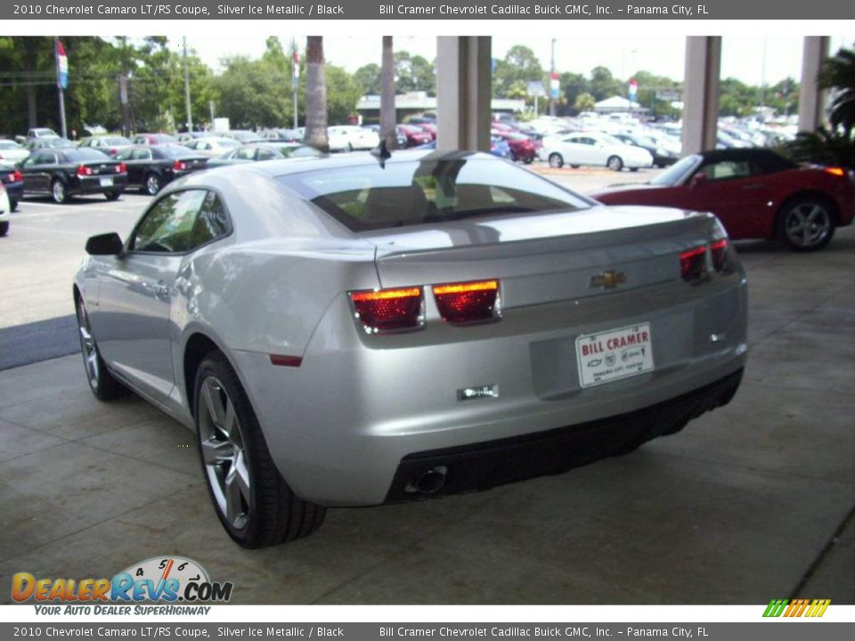 2010 Chevrolet Camaro LT/RS Coupe Silver Ice Metallic / Black Photo #15