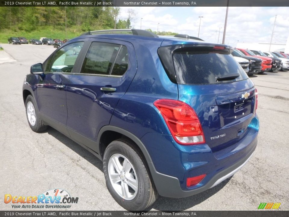 2019 Chevrolet Trax LT AWD Pacific Blue Metallic / Jet Black Photo #3