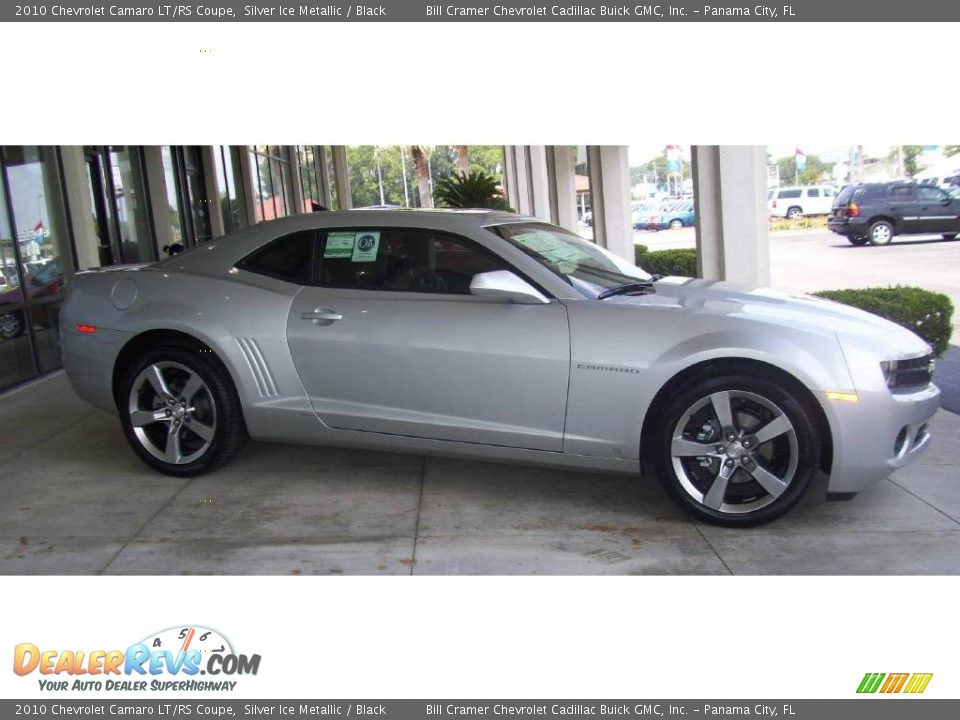 2010 Chevrolet Camaro LT/RS Coupe Silver Ice Metallic / Black Photo #16