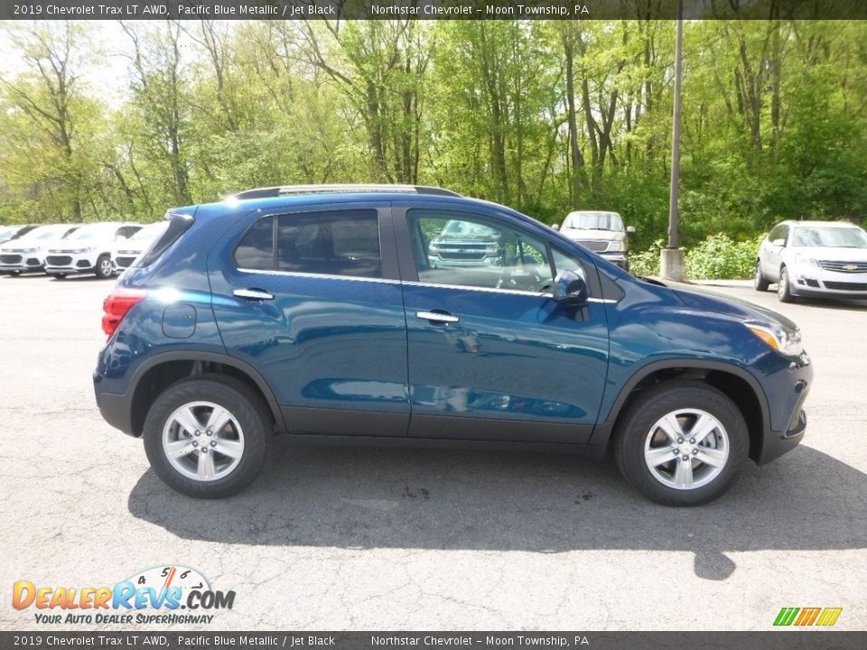 2019 Chevrolet Trax LT AWD Pacific Blue Metallic / Jet Black Photo #6