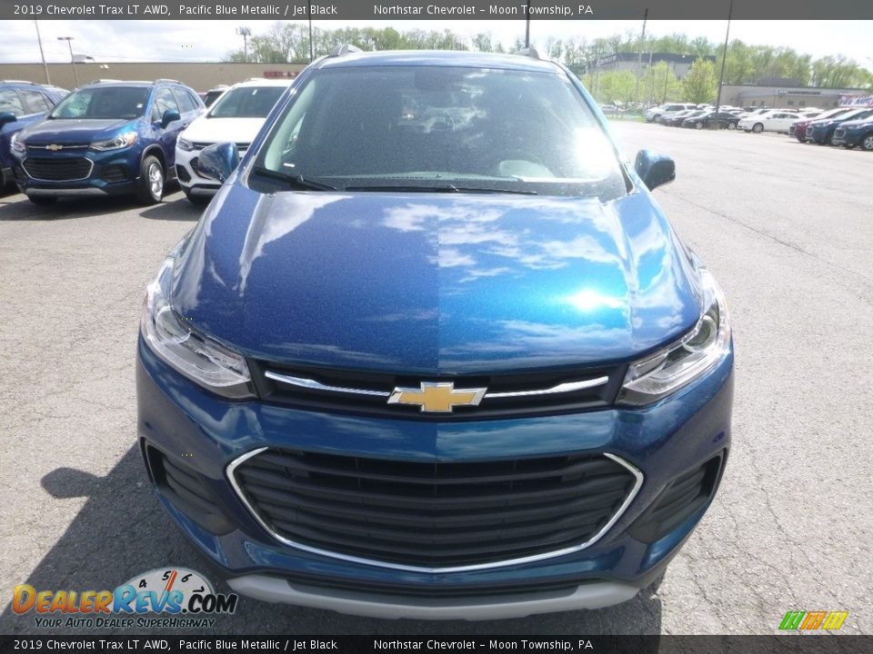 2019 Chevrolet Trax LT AWD Pacific Blue Metallic / Jet Black Photo #8