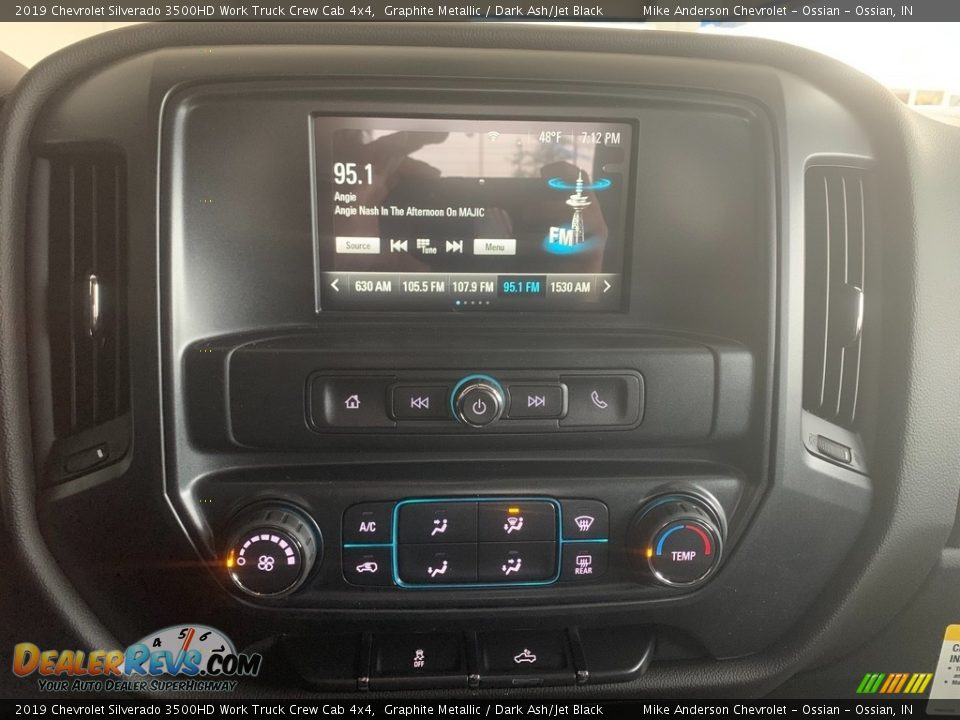 2019 Chevrolet Silverado 3500HD Work Truck Crew Cab 4x4 Graphite Metallic / Dark Ash/Jet Black Photo #2