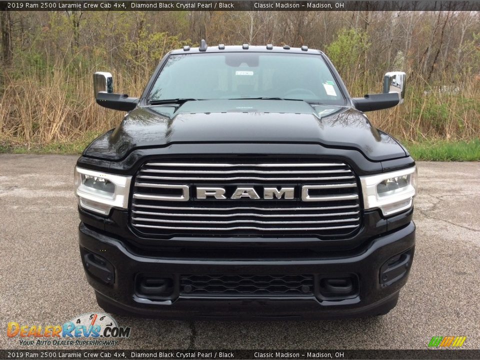 2019 Ram 2500 Laramie Crew Cab 4x4 Diamond Black Crystal Pearl / Black Photo #2