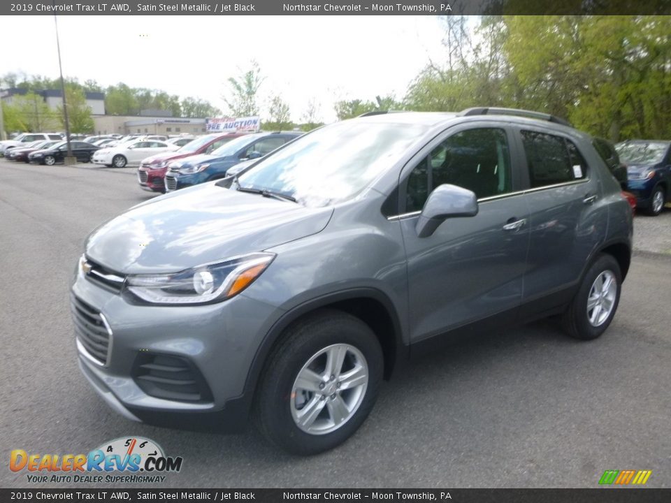 2019 Chevrolet Trax LT AWD Satin Steel Metallic / Jet Black Photo #1