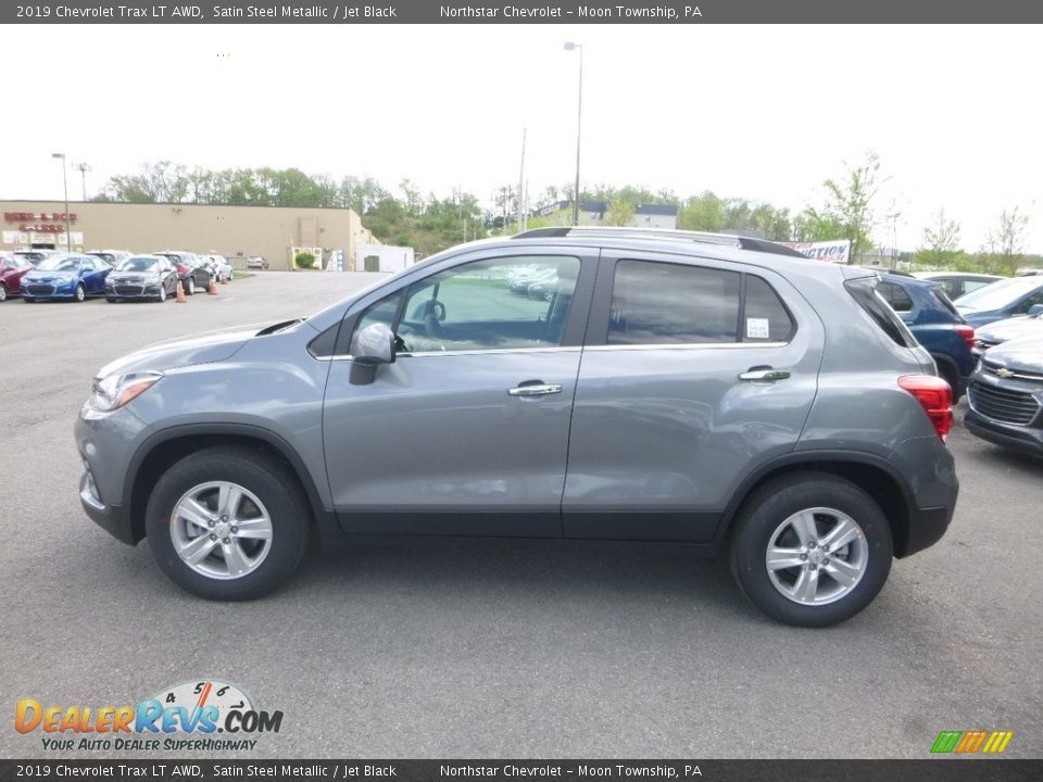2019 Chevrolet Trax LT AWD Satin Steel Metallic / Jet Black Photo #2