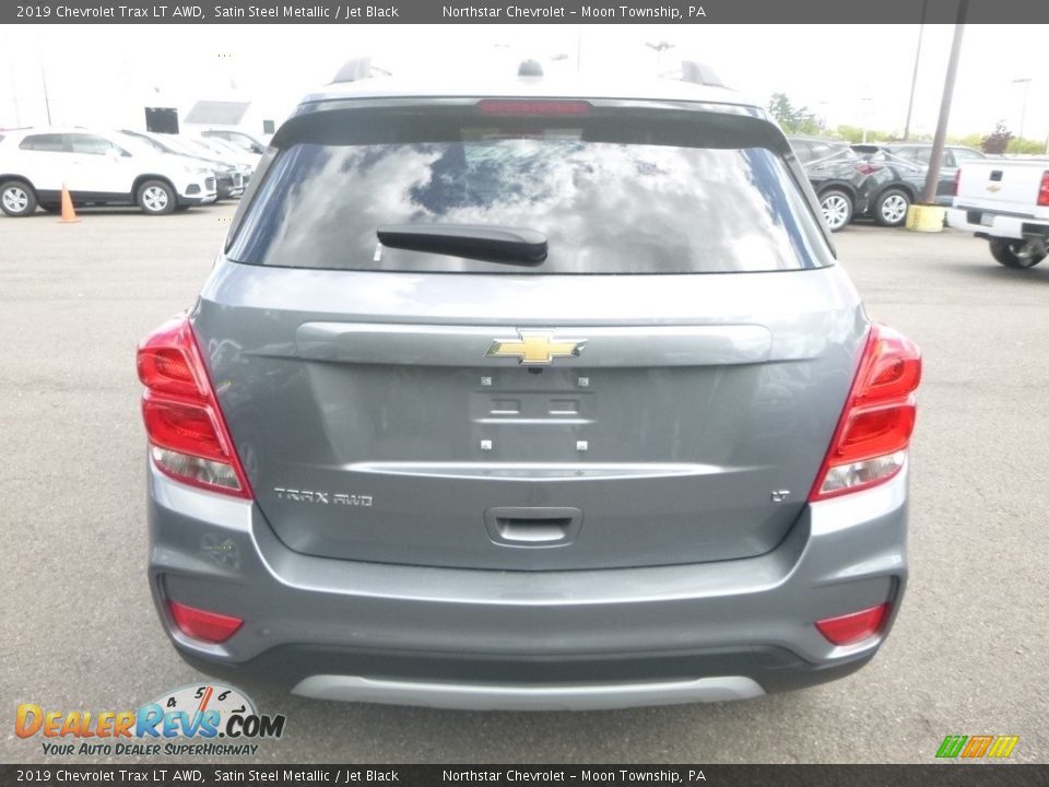2019 Chevrolet Trax LT AWD Satin Steel Metallic / Jet Black Photo #4