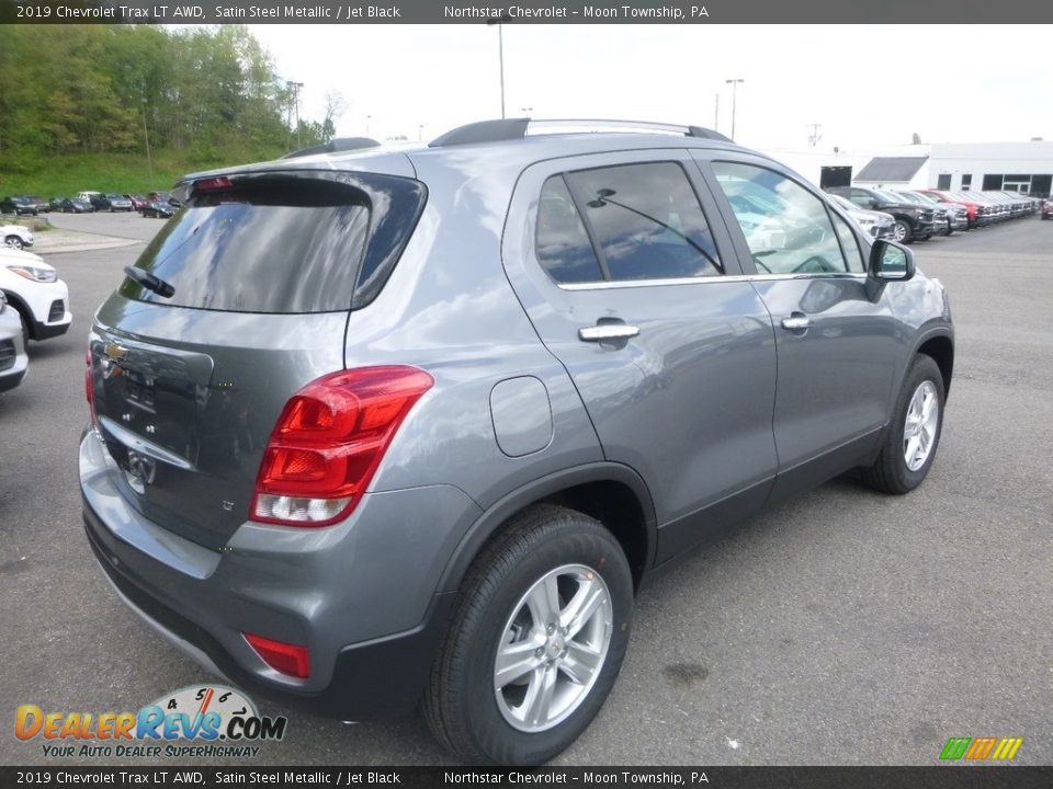 2019 Chevrolet Trax LT AWD Satin Steel Metallic / Jet Black Photo #5