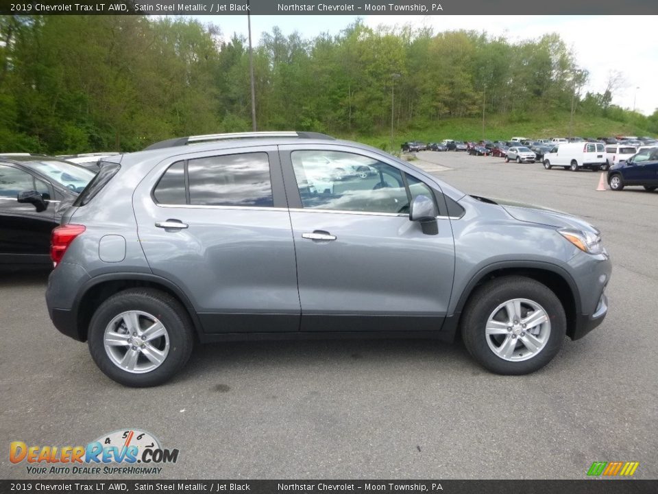 2019 Chevrolet Trax LT AWD Satin Steel Metallic / Jet Black Photo #6