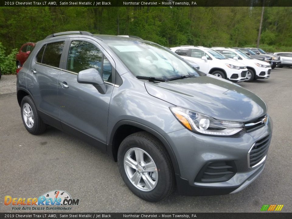 2019 Chevrolet Trax LT AWD Satin Steel Metallic / Jet Black Photo #7