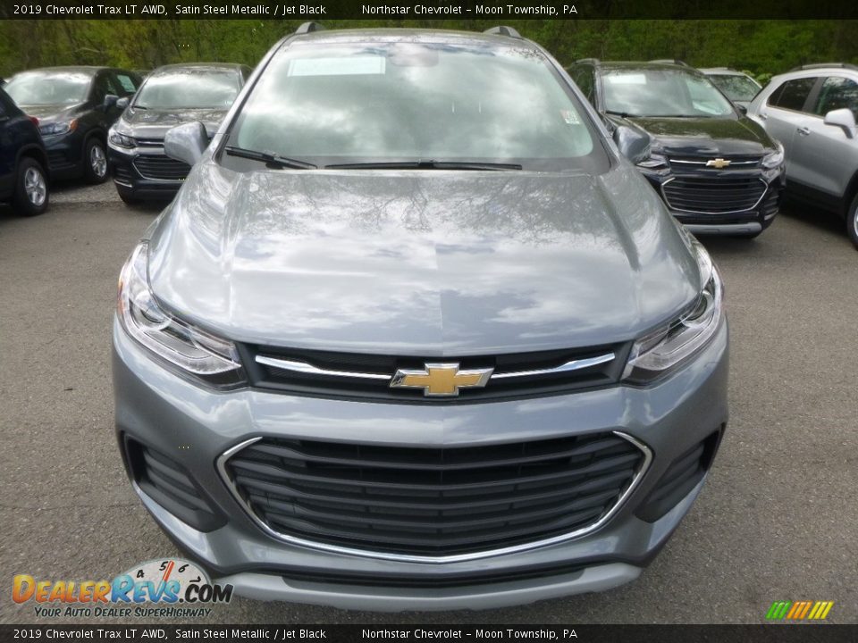 2019 Chevrolet Trax LT AWD Satin Steel Metallic / Jet Black Photo #8