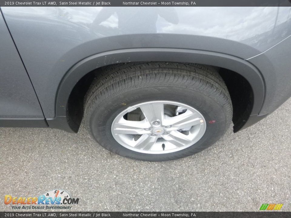 2019 Chevrolet Trax LT AWD Satin Steel Metallic / Jet Black Photo #9