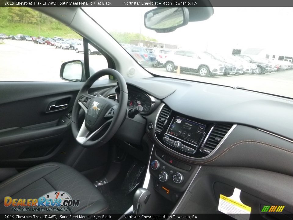 2019 Chevrolet Trax LT AWD Satin Steel Metallic / Jet Black Photo #11