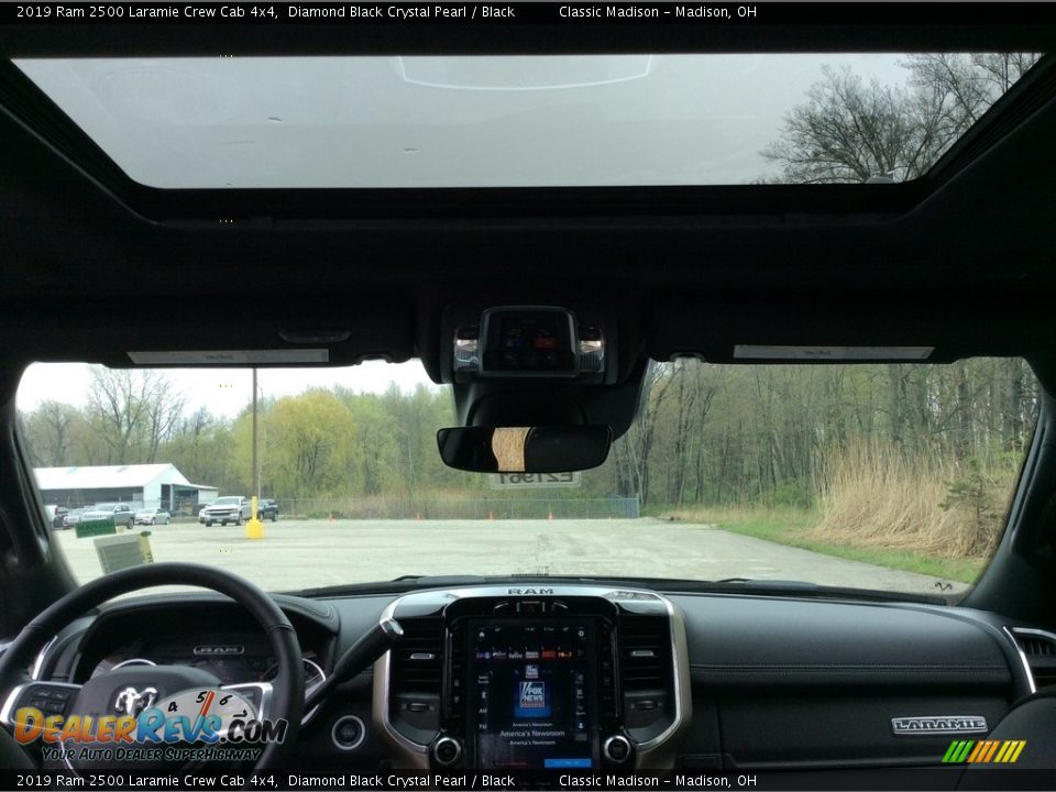 2019 Ram 2500 Laramie Crew Cab 4x4 Diamond Black Crystal Pearl / Black Photo #12
