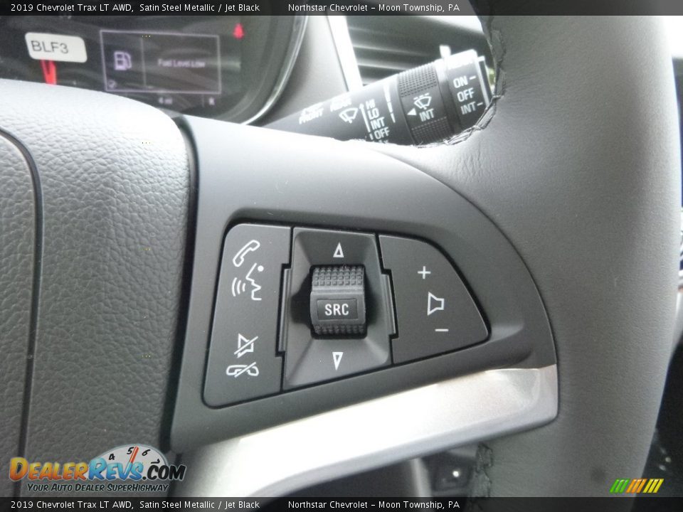 2019 Chevrolet Trax LT AWD Satin Steel Metallic / Jet Black Photo #19